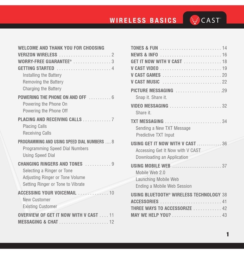 LG Chocolate User manual
