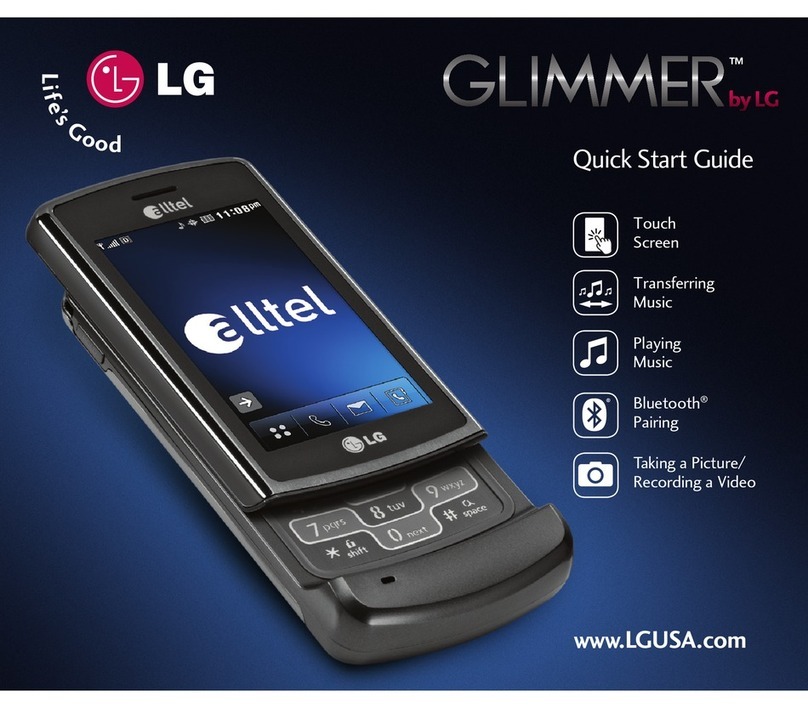 LG Glimmer User manual