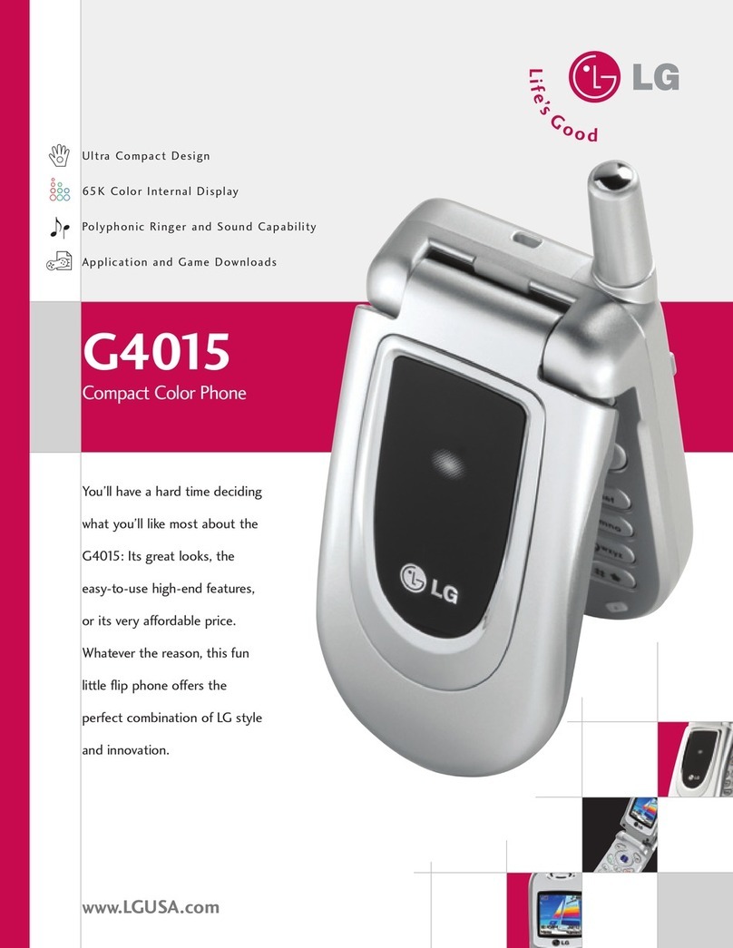 LG G4015 -  Cell Phone User manual