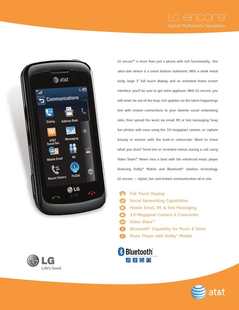 LG Encore User manual