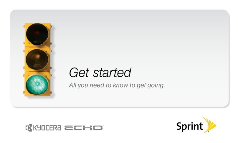 Kyocera Echo User manual