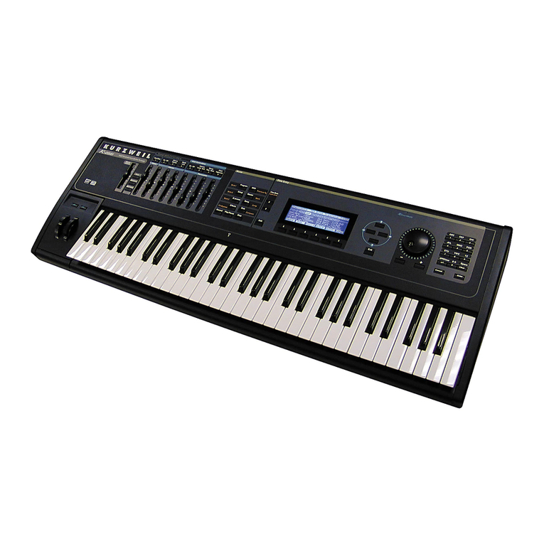 Kurzweil K2661 User manual