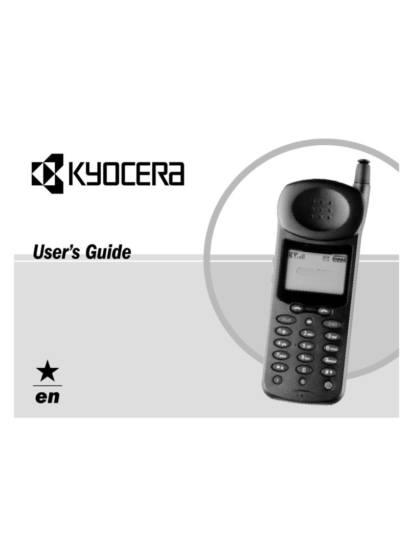 Kyocera QCP1960 - QCP 1960 Cell Phone User manual