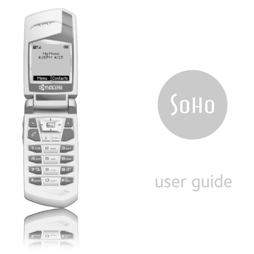 Kyocera Rave K4130 User manual