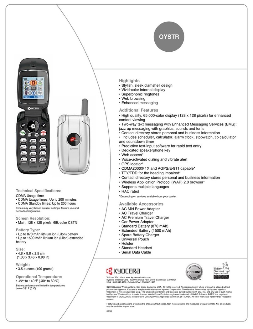 Kyocera Oystr brochure