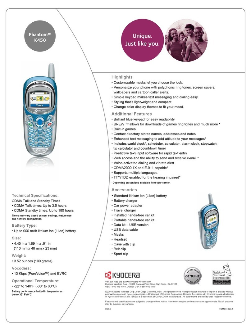 Kyocera Phantom K450 brochure