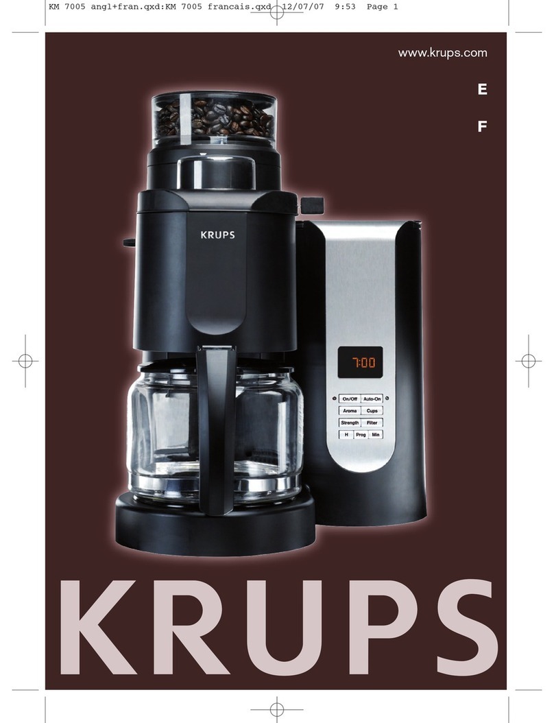 Krups KM7000 user guide