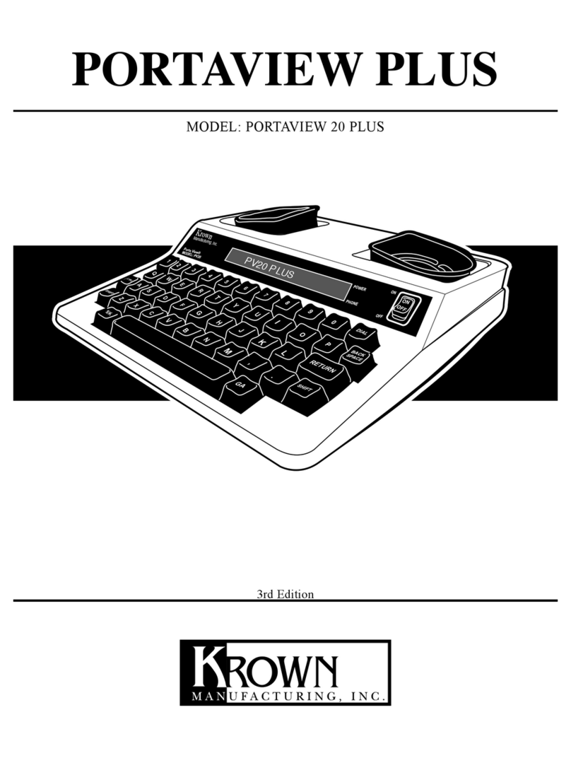 Krown PV20 PLUS user guide