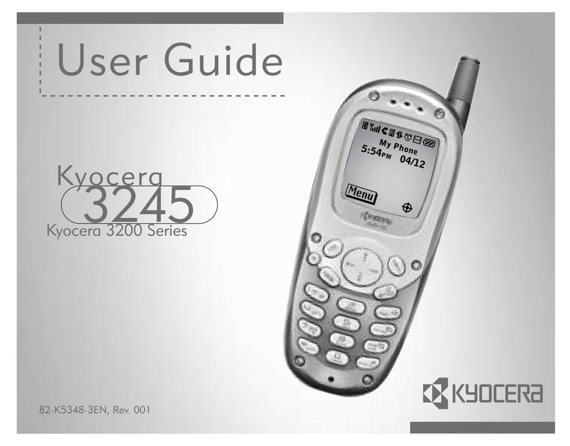 Kyocera Sprint 3245 user guide