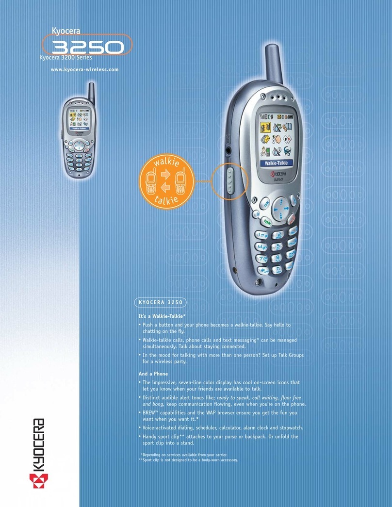 Kyocera 3250 Brochure & specs
