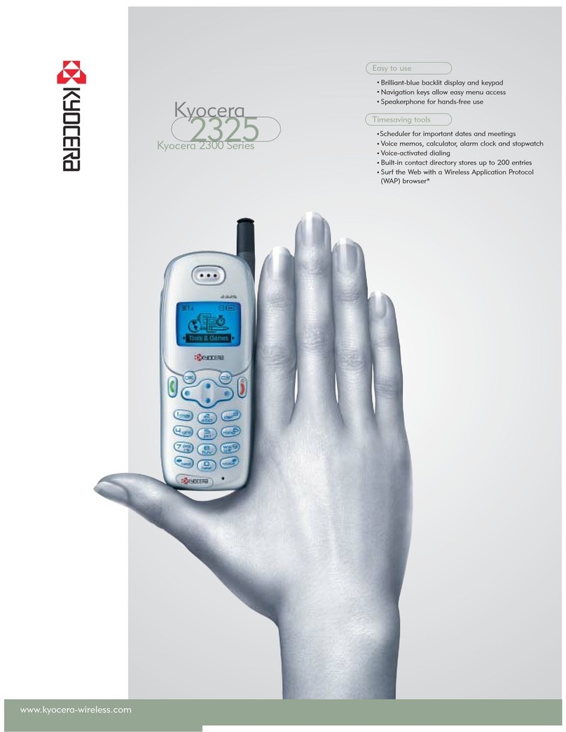Kyocera 2325 brochure