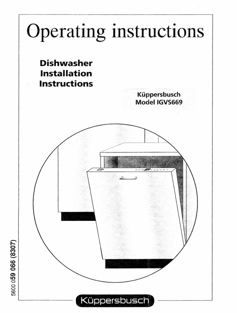 Kuppersbusch IGVS669 operating instructions