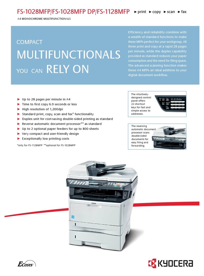 Kyocera FS-1128MFP User manual