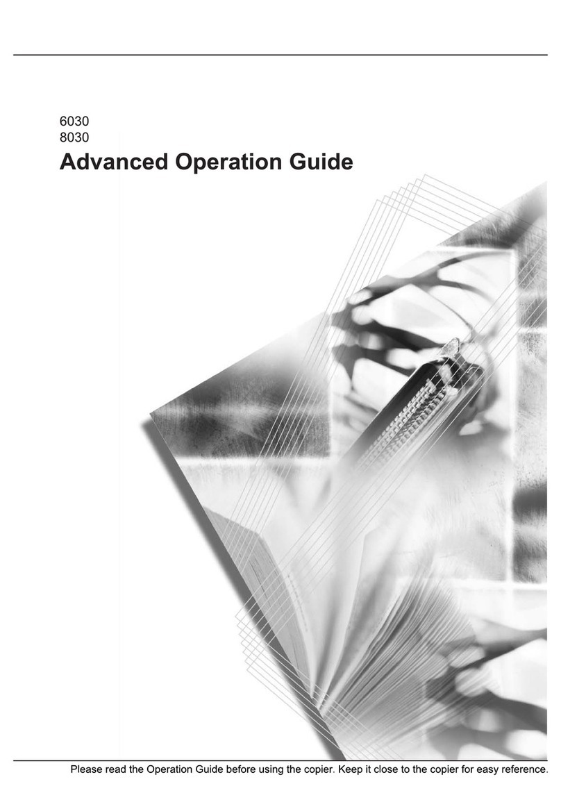 Kyocera KM-8030 User manual