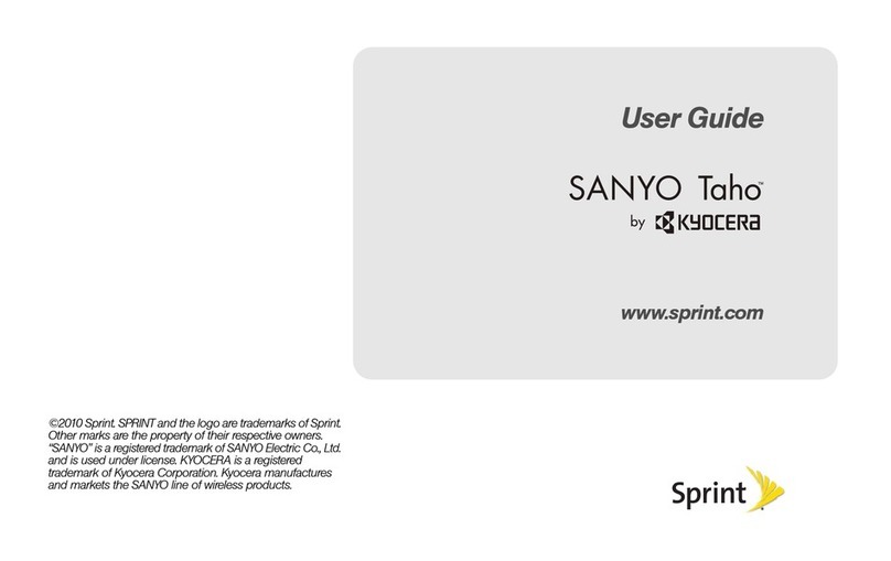 Kyocera Taho user guide