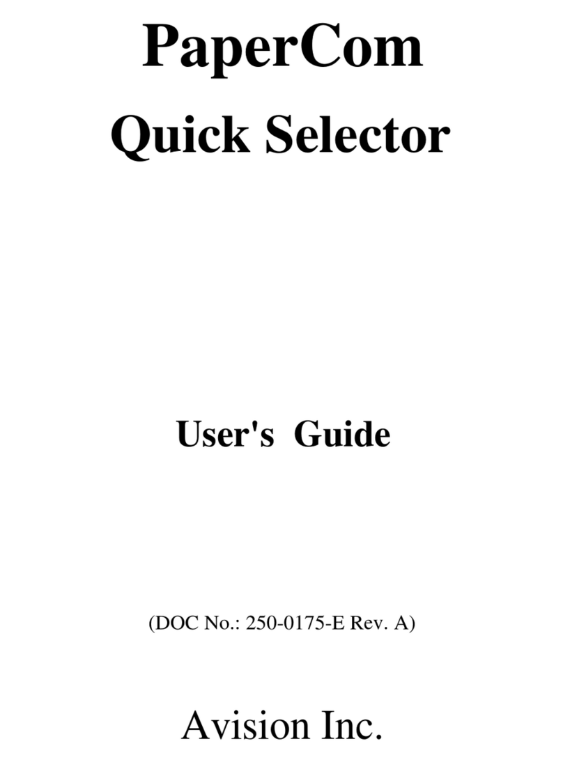 Avision FS-5900C user guide
