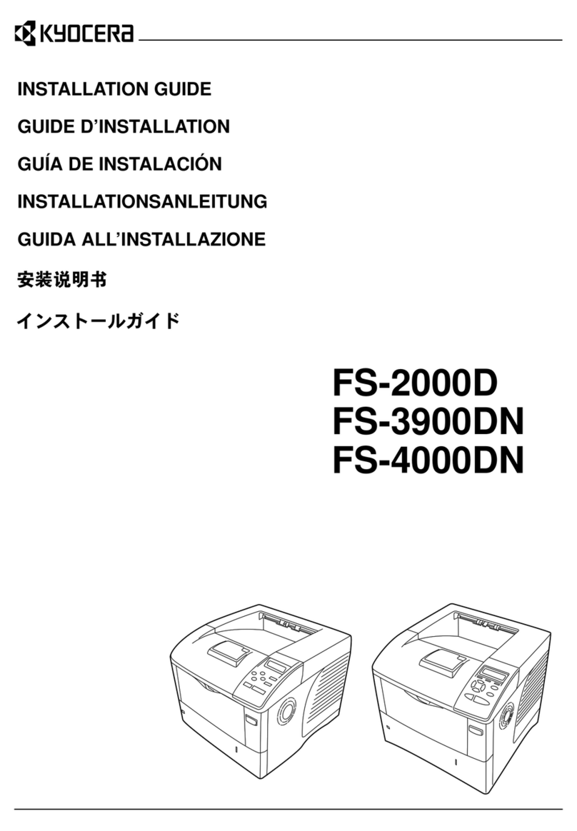 Kyocera FS-2000D User manual