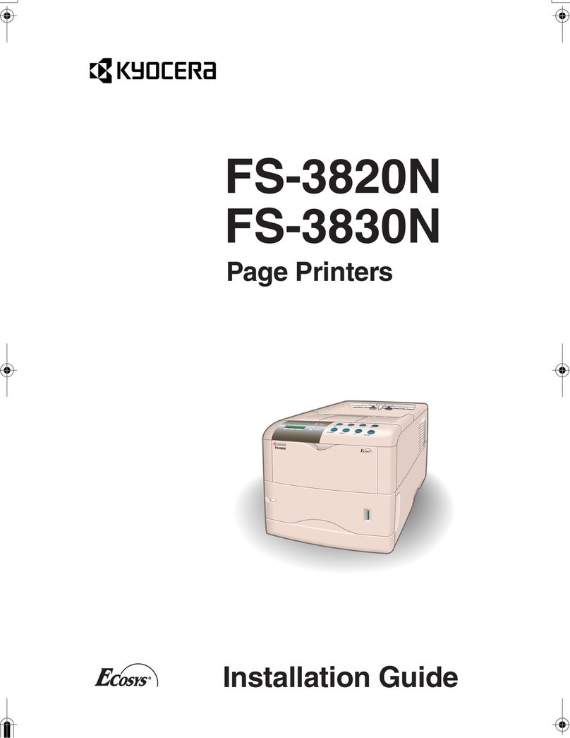 Kyocera Ecosys FS-3820N User manual