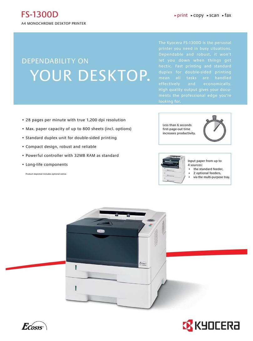 Kyocera FS-1300D User manual