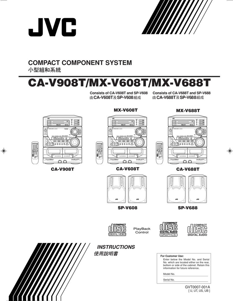 JVC CA-V908T User manual