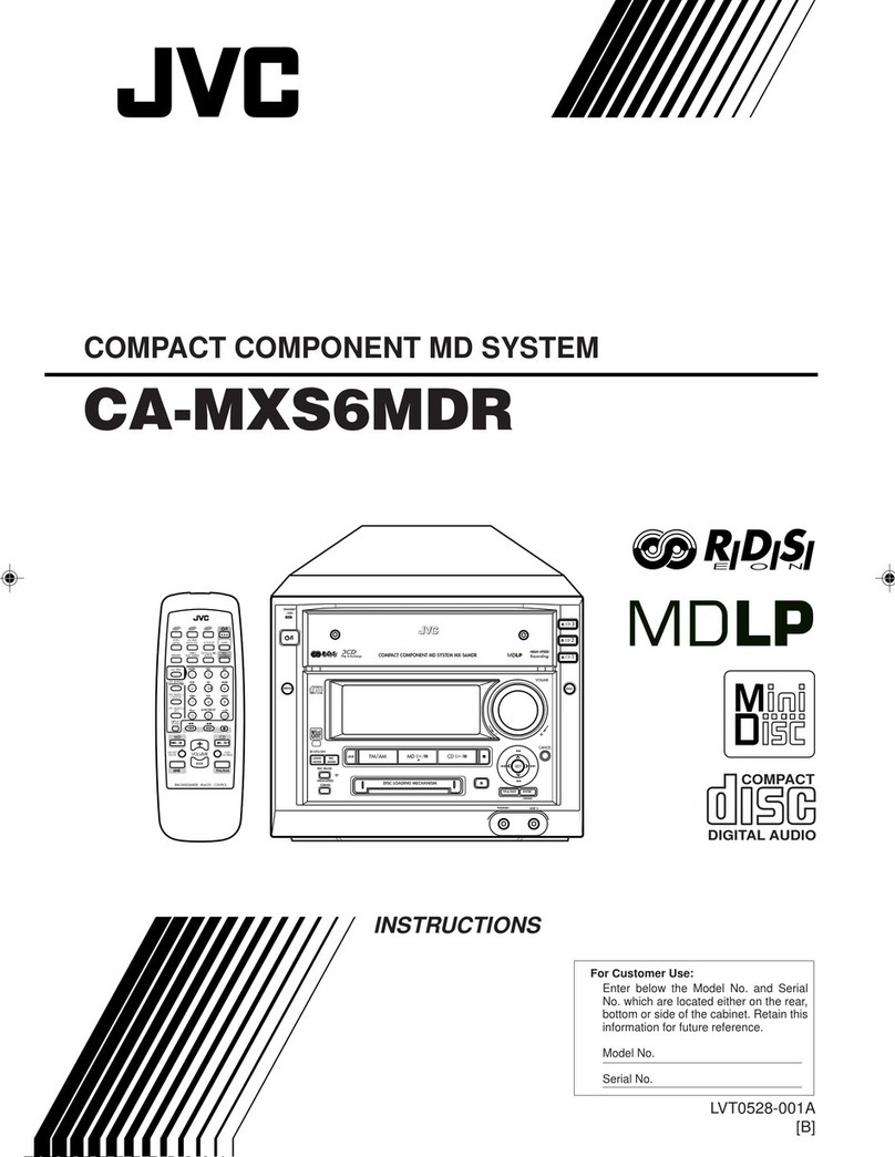 JVC CA-MXS6MDR instructions