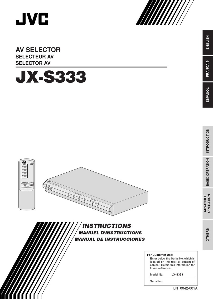 JVC JX-S333-J instructions