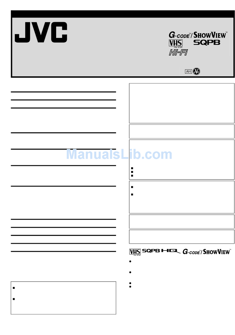 JVC HR-J798AH User manual