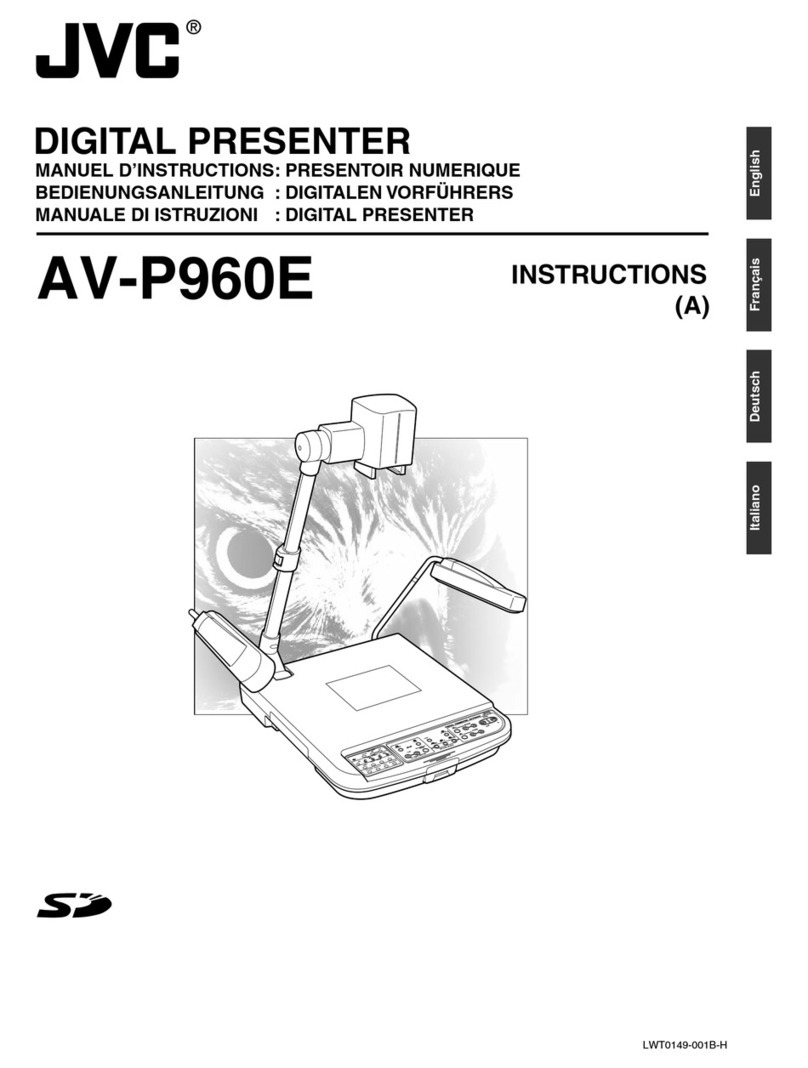JVC AV-P960E instructions