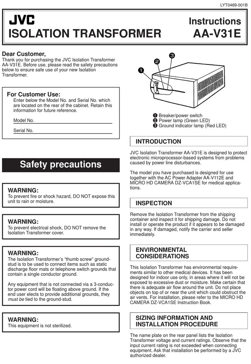 JVC AA-V31E User manual