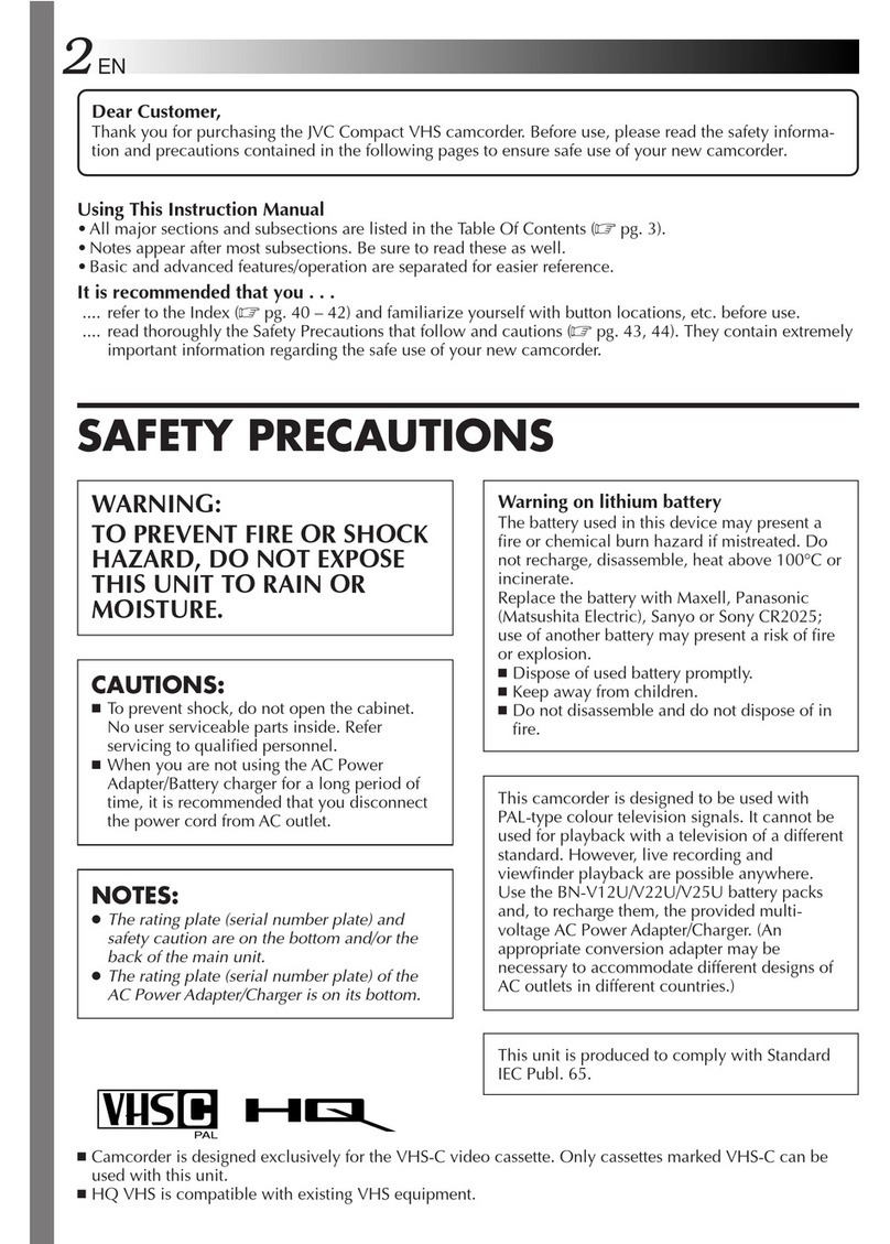 JVC AA-V15EG User manual