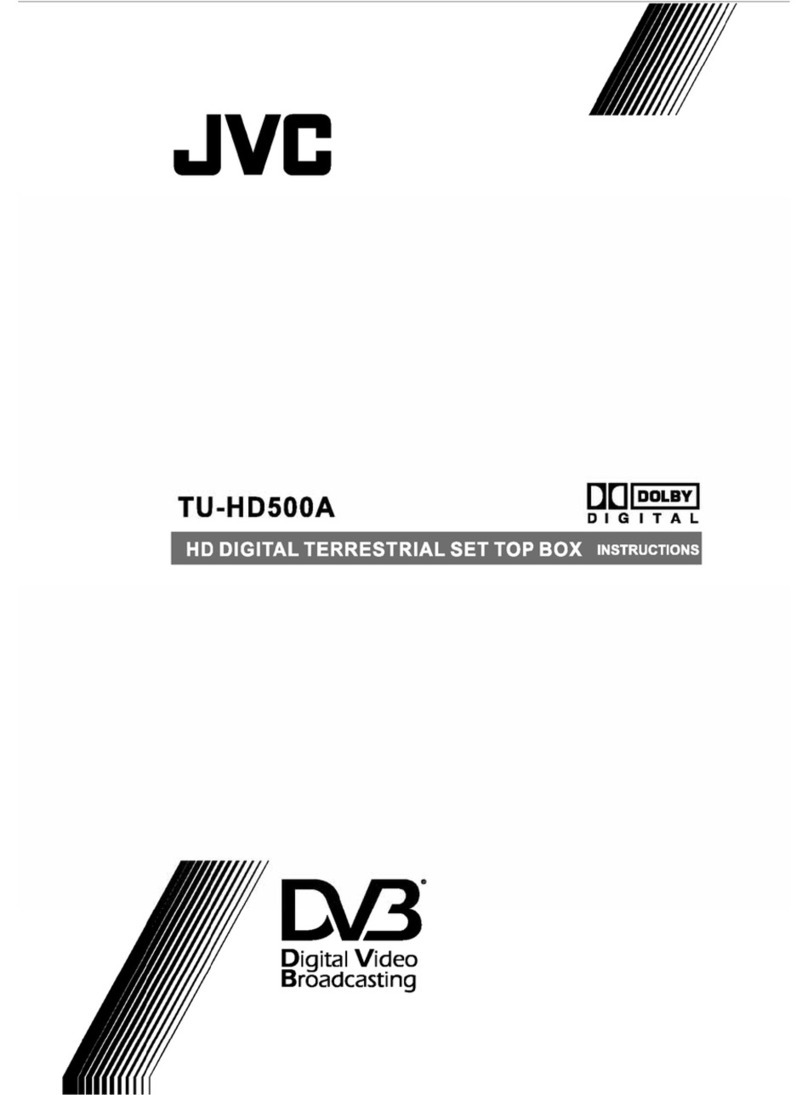 JVC TU-HD500A User manual