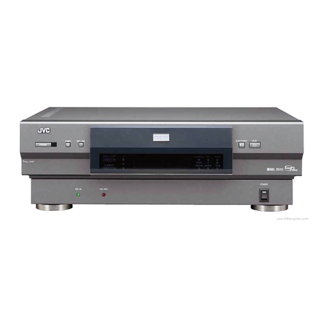 JVC SR-VDA300US - Pro-hd Mastering Recorder User manual JVC SR-VDA300US - Pro-hd Mastering Recorder User manual