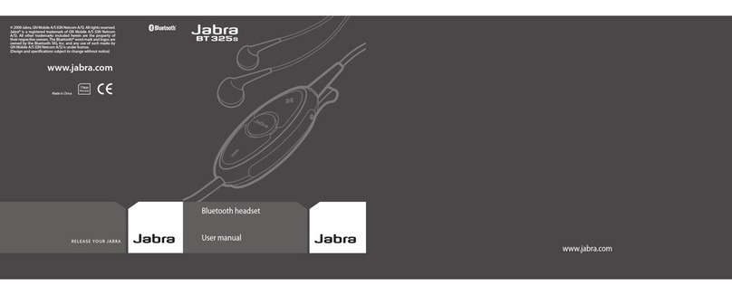 Jabra BT325s User manual Jabra BT325s User manual