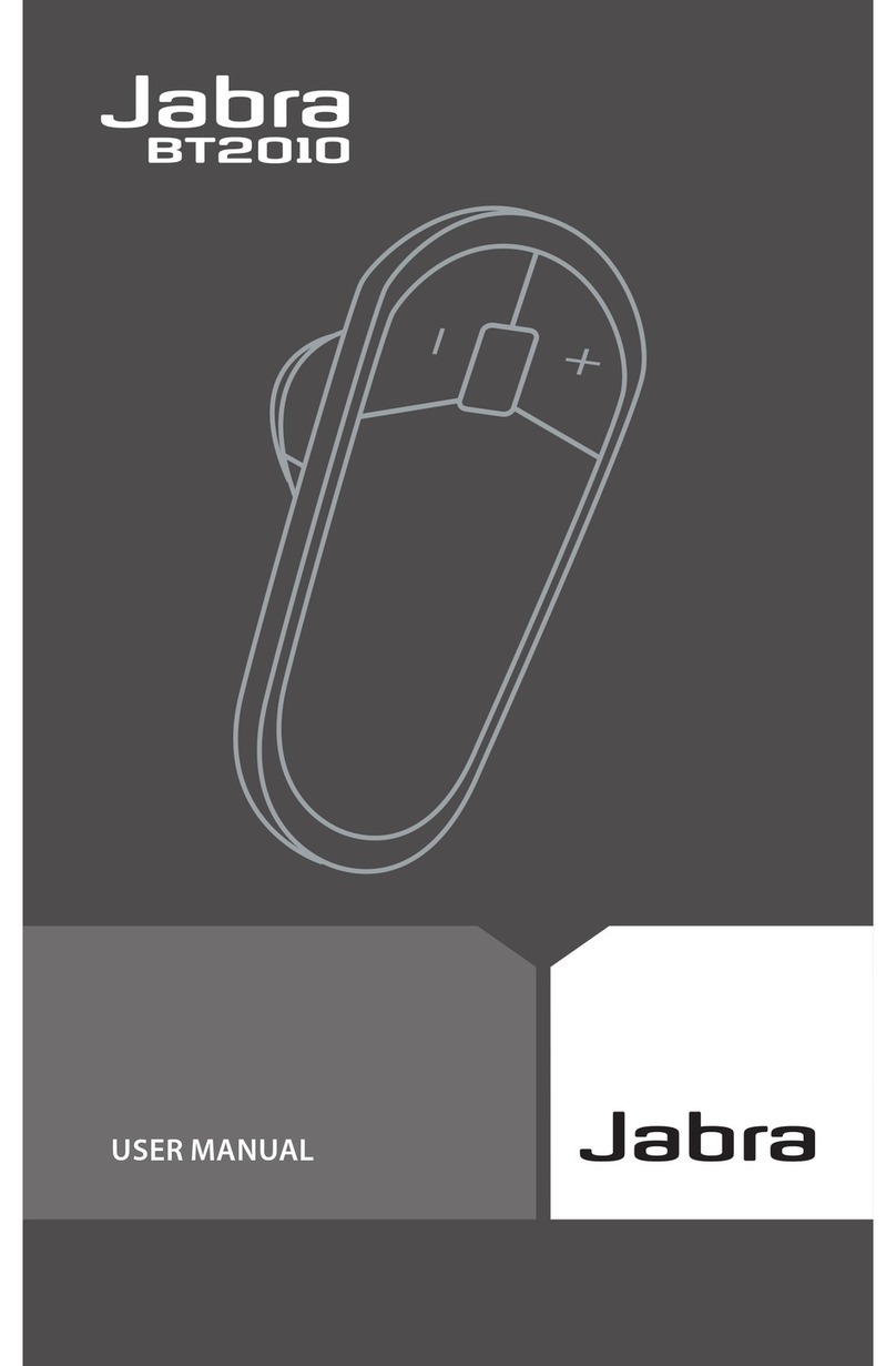 Jabra BT2010 - ANNEXE 746 User manual Jabra BT2010 - ANNEXE 746 User manual