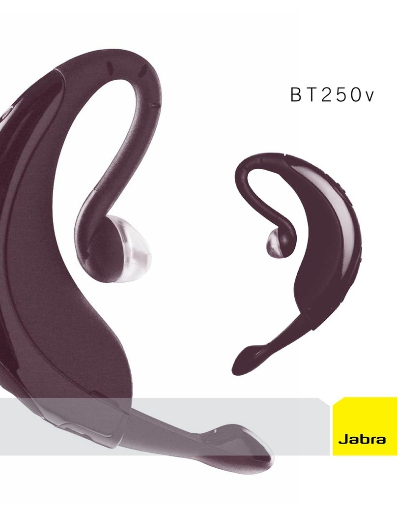 Jabra BT250v - Headset - Over-the-ear Specifications