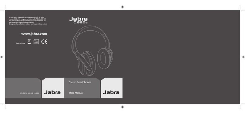 Jabra C820s - Headphones - Binaural User manual Jabra C820s - Headphones - Binaural User manual