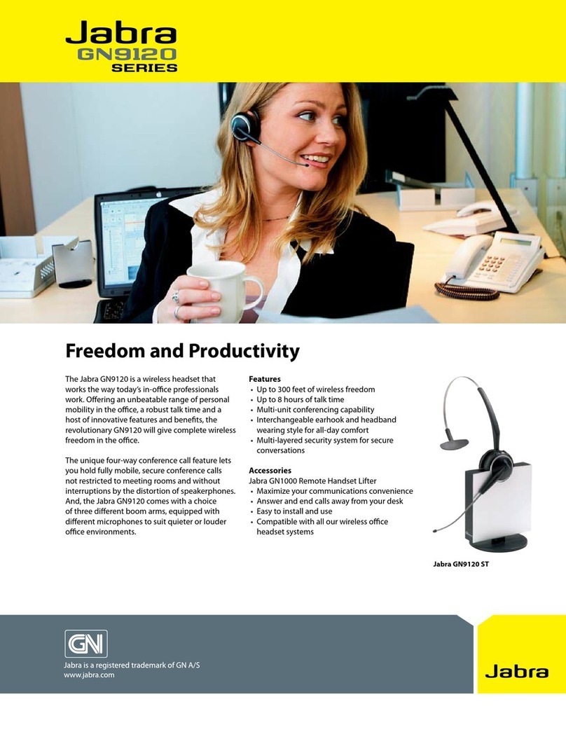 Jabra GN9120 Flex User manual