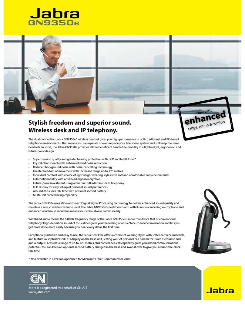 Jabra GN9350 - Headset - Convertible Specifications