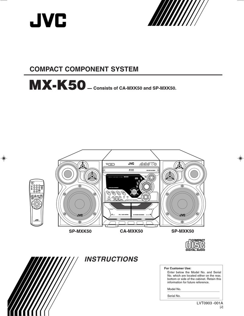 JVC MX-K50 instruction manual
