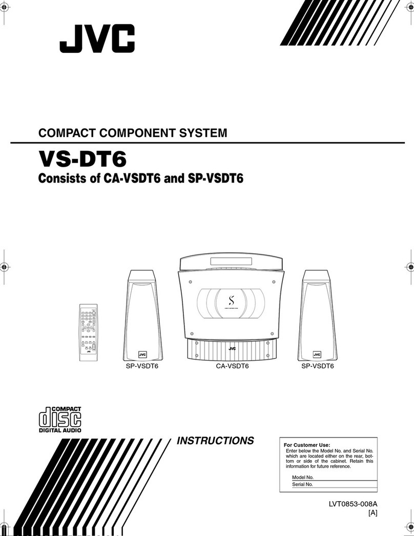 JVC VS-DT6 User manual