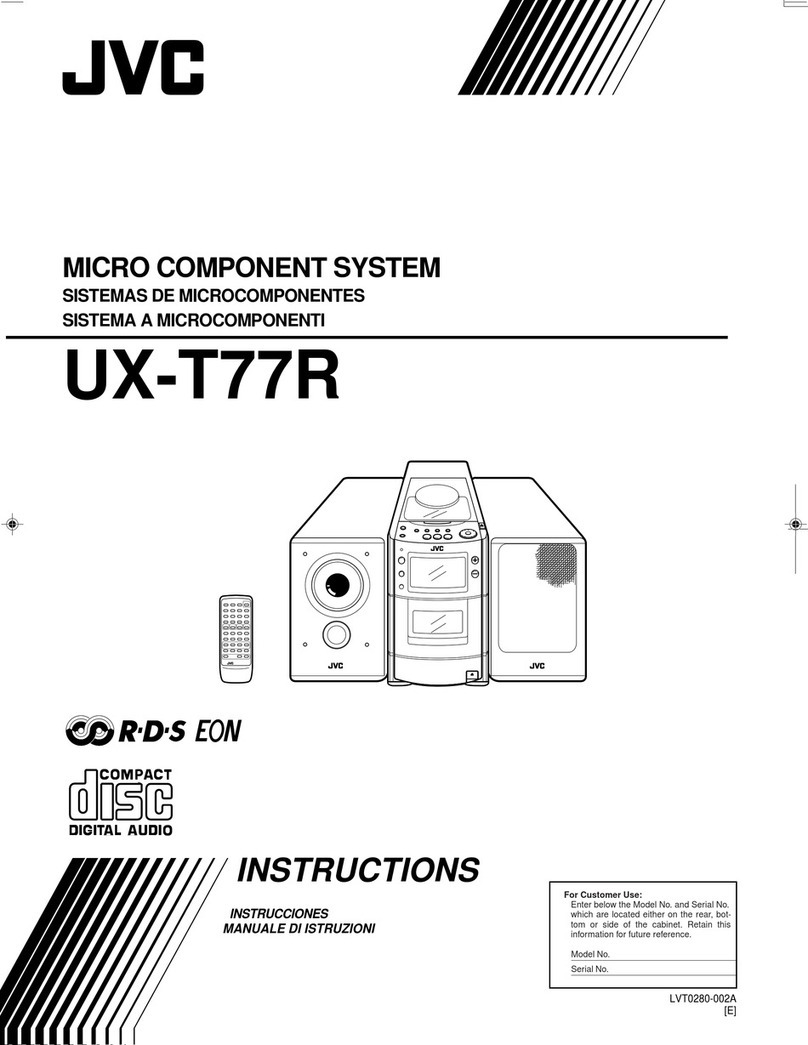 JVC UX-T77RE User manual