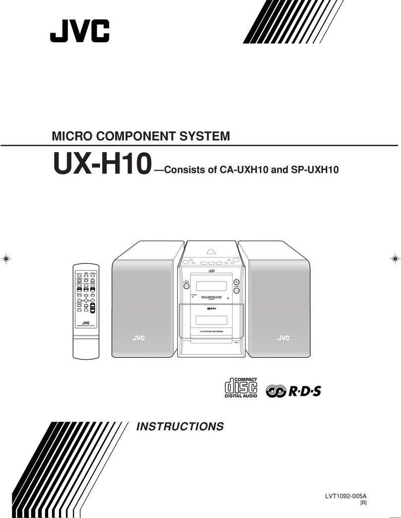 JVC UX-H10AS instructions