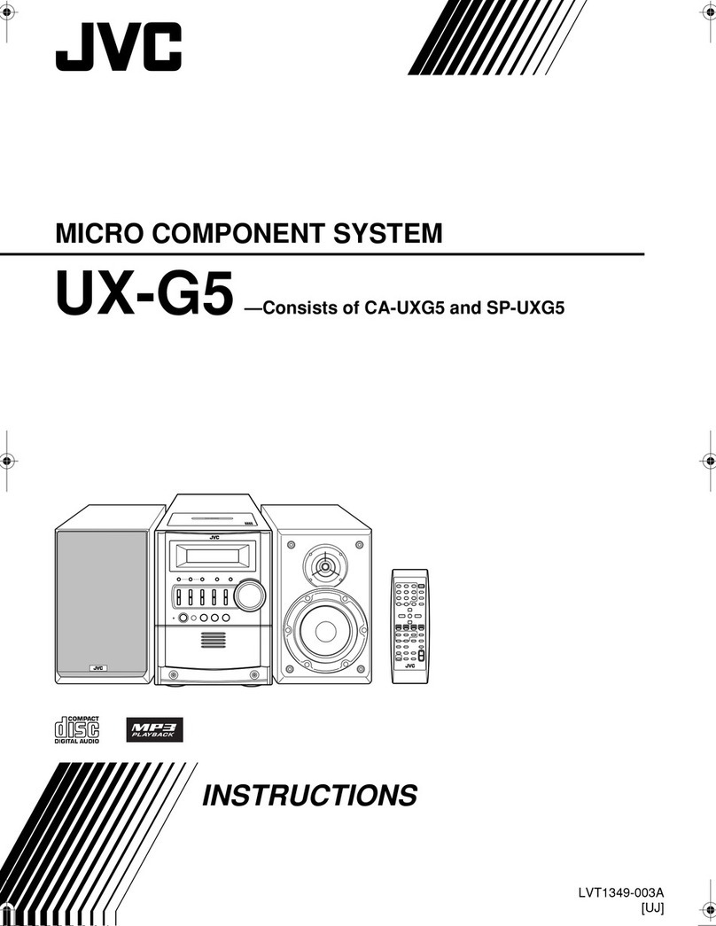 JVC UX-G5A User manual
