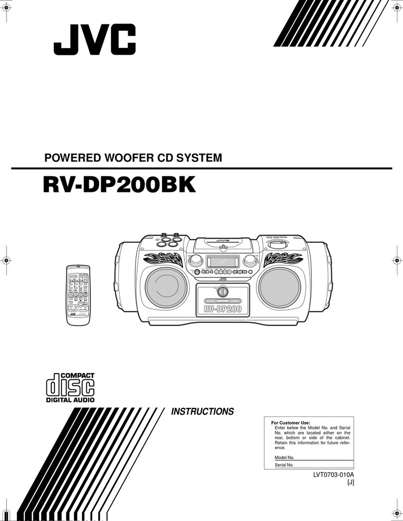 JVC RV-DP200BK instructions