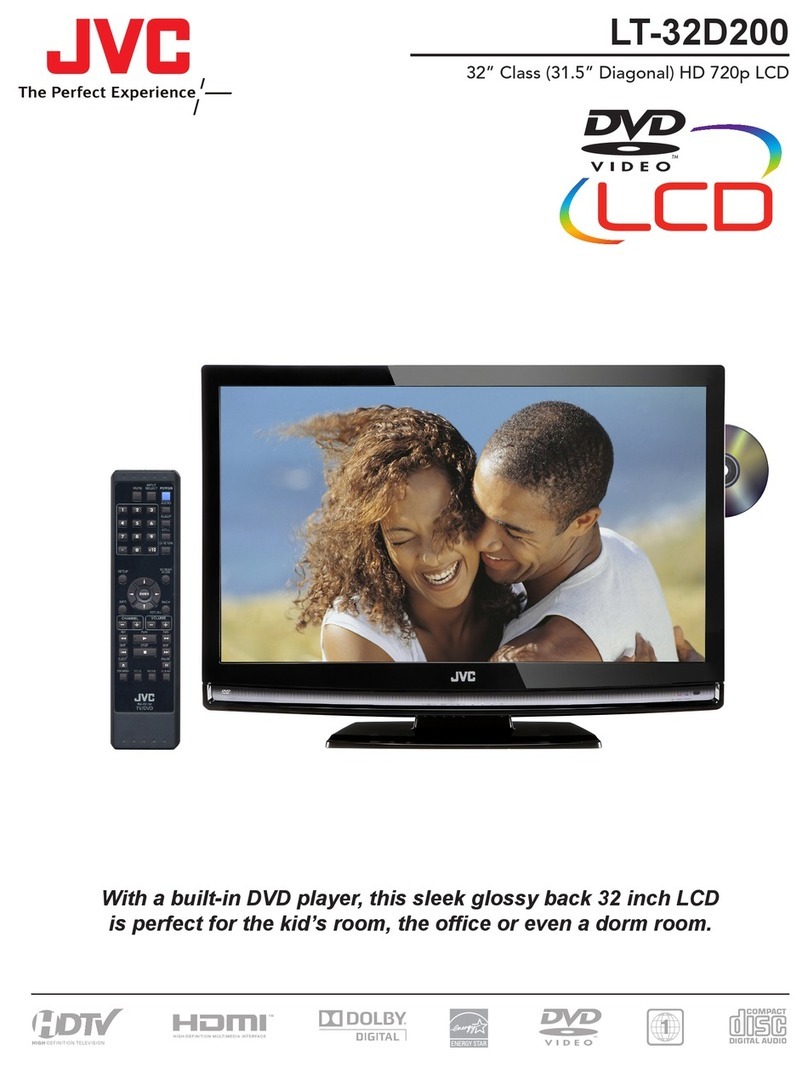 JVC LT-32D200 User manual JVC LT-32D200 User manual