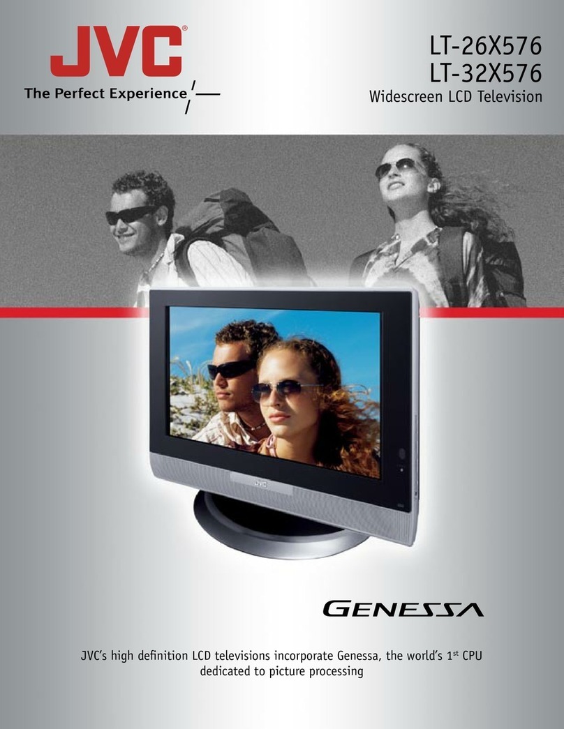 JVC Genessa LT-26X576 User manual
