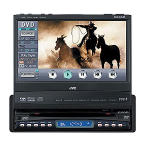 JVC KD-AV7010 - DVD Player With LCD Monitor Installation & connection manual
