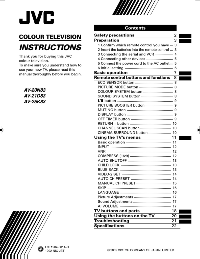 JVC AV-20N83 User manual