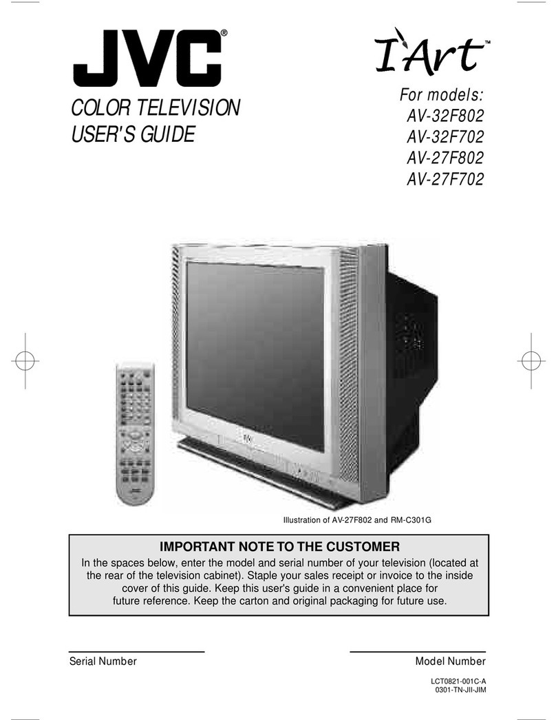 JVC I' Art AV-27F702 User manual