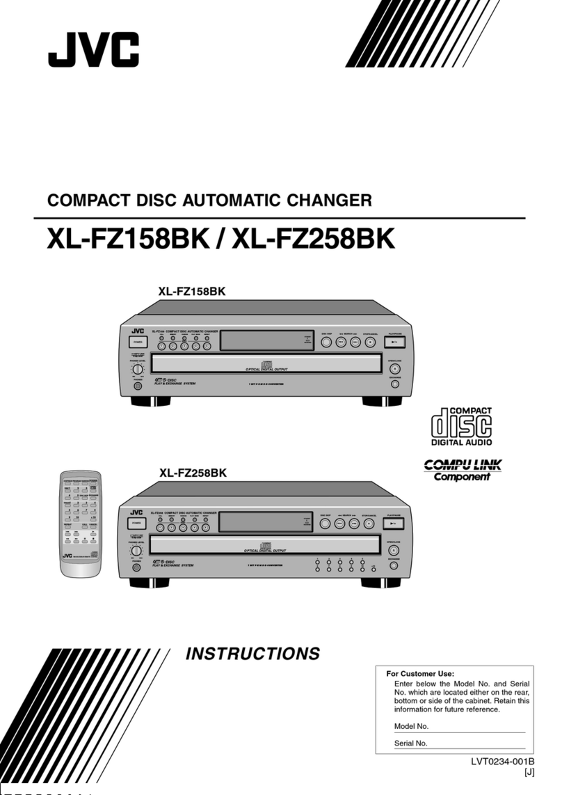 JVC XL-FZ158BKJ User manual